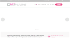 Desktop Screenshot of clearesources.com